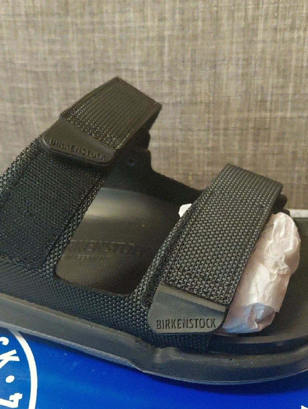 Birkenstock Men's Atacama Futura Black Dual-Strap Slide Sandals Size 11 - Reg